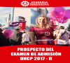 Prospecto de Admisión UNCP 2017 - II